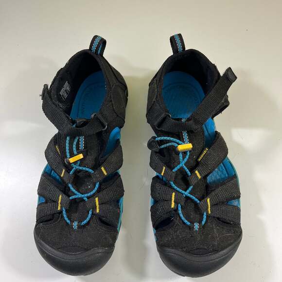 Keen Other - Keen Big Kids' Seacamp II CNX Black/Brilliant Blue Water Sandals